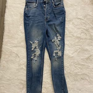 Free People High Waisted Jeans